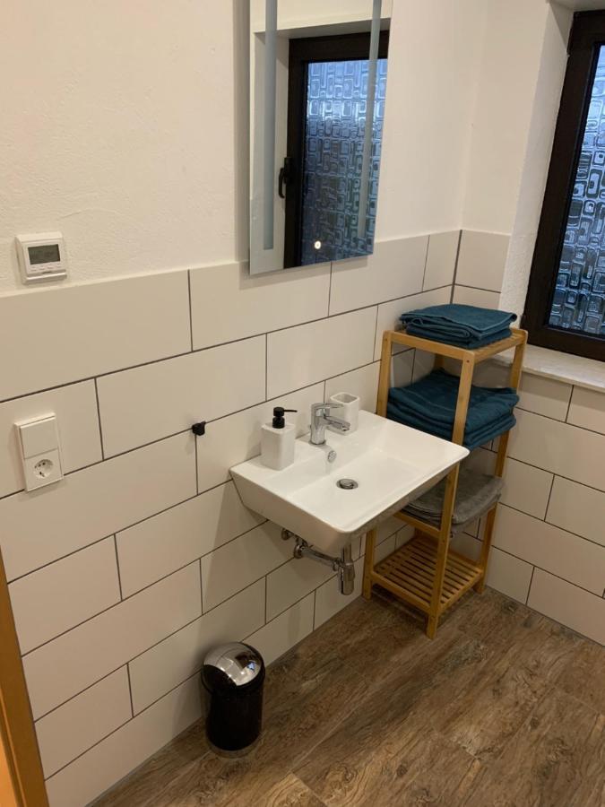 Eisenbahn Appartement Rheinmunster Buitenkant foto