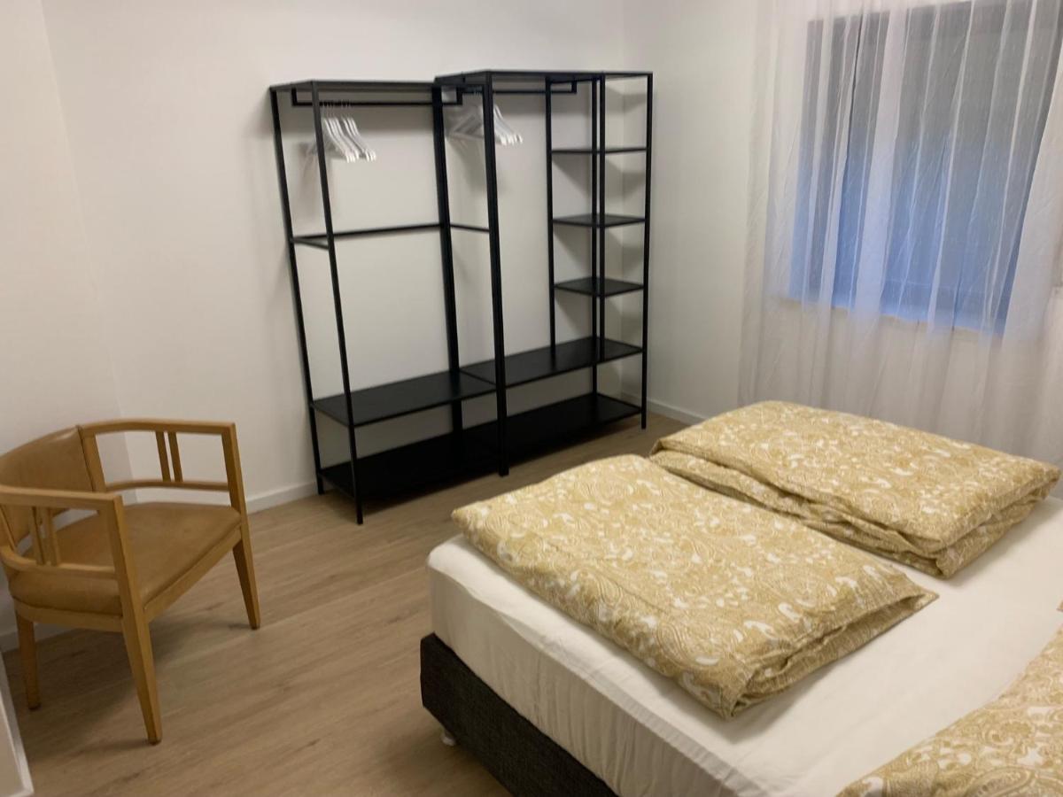 Eisenbahn Appartement Rheinmunster Buitenkant foto